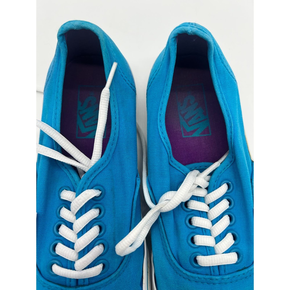 Vans Blue Old SKool Skate Shoe - Picture 7 of 9